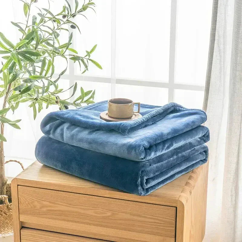 Plush Flannel Comfort Blanket