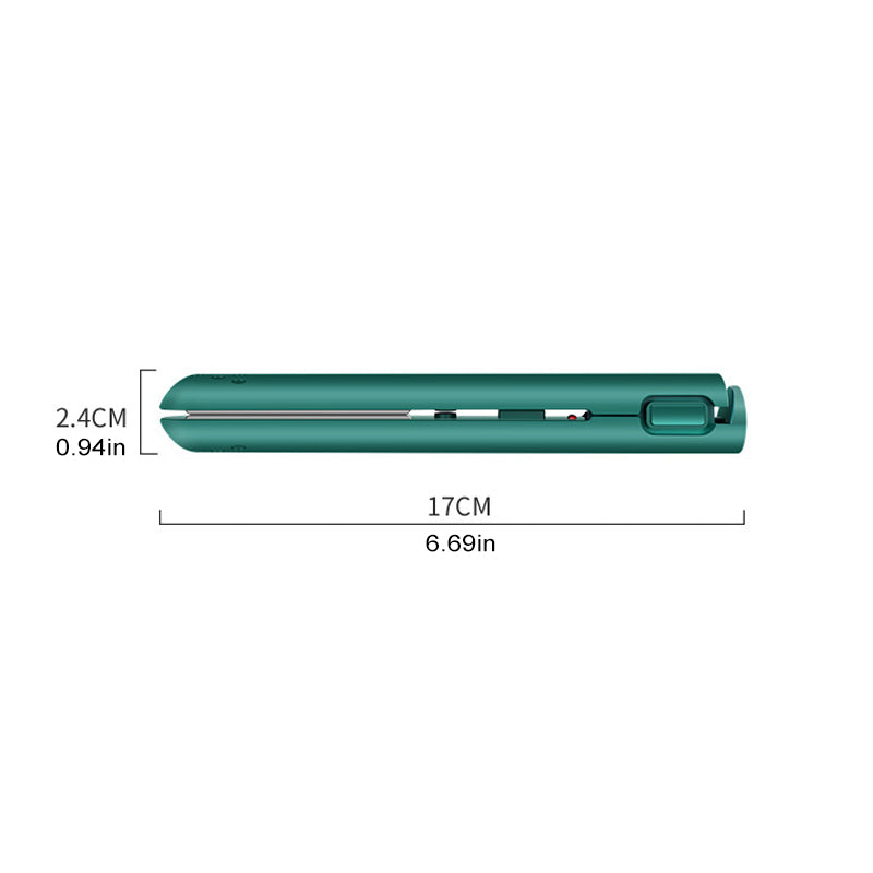 2-in-1 Hair Straightener and Curling Iron β Dual Function Hair Styling Tool