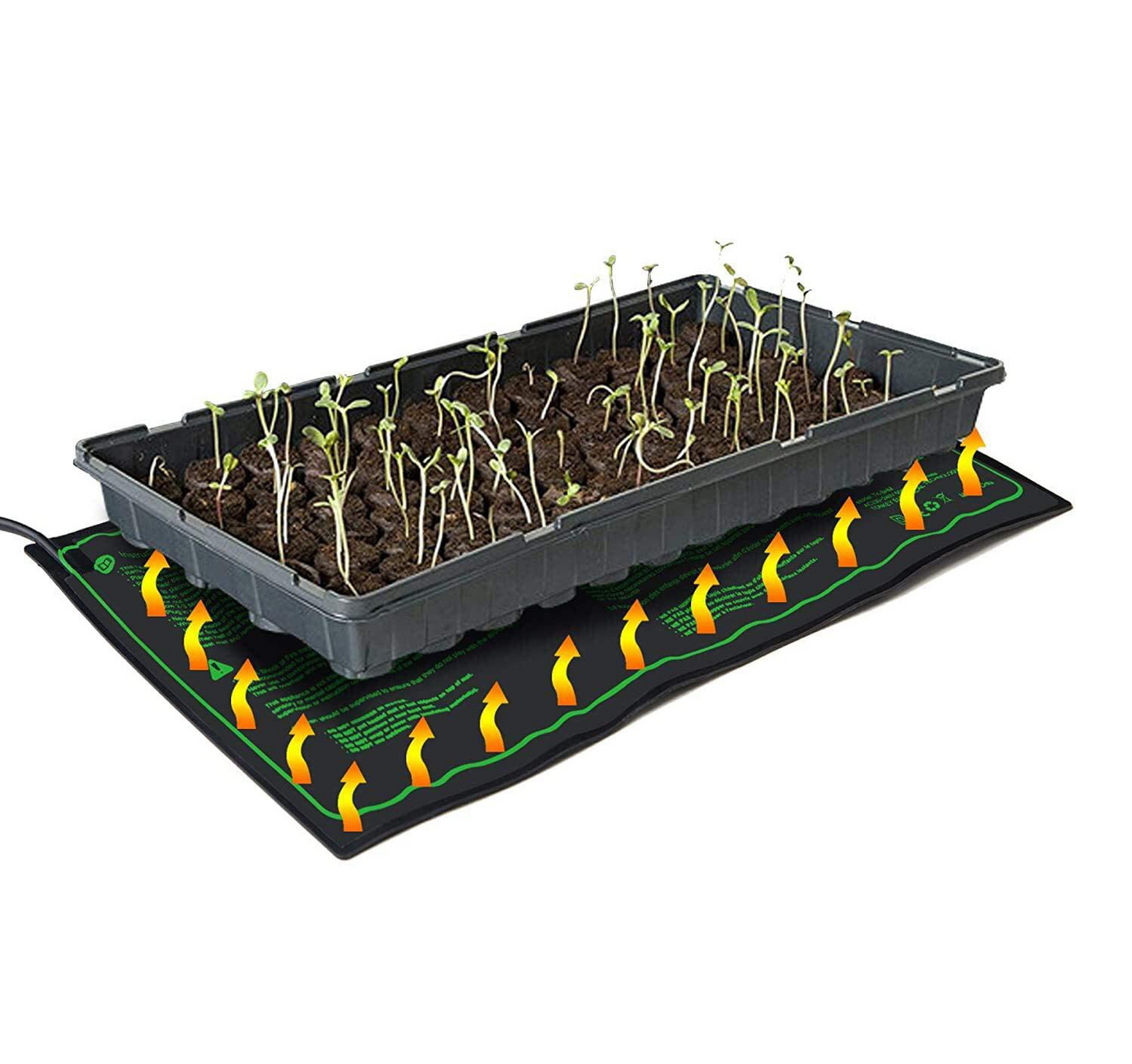 Plant Seedling Heat Mat - Temperature Regulator for Faster Germination and Growth
