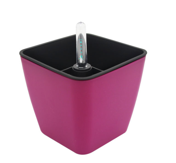 Self-Watering Flower Pot with Built-In Irrigation System – Indoor and Outdoor Planter for Easy Plant Care