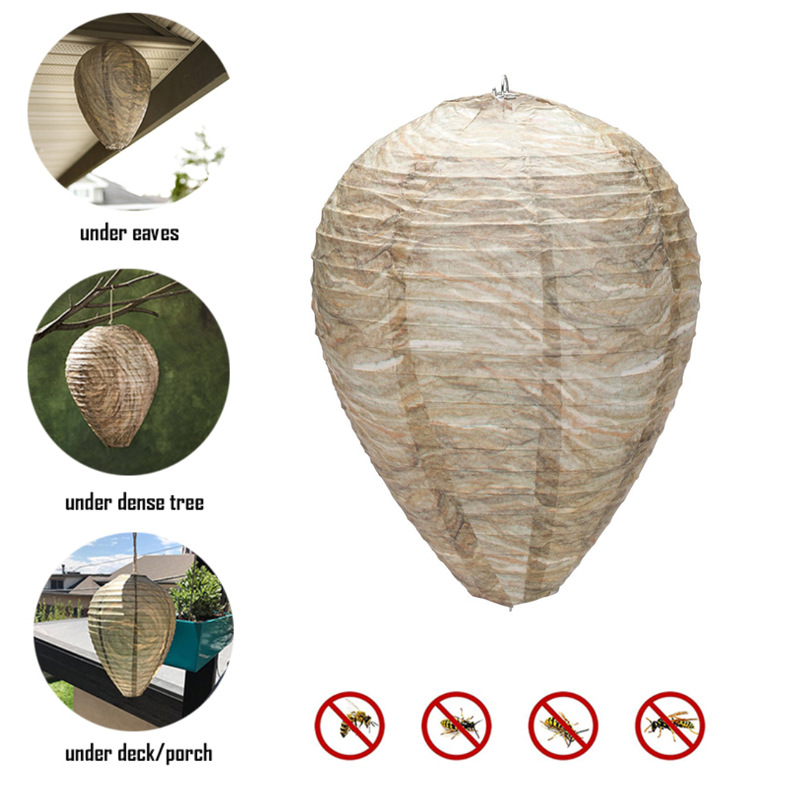 Wasp Repellent Lamp – Hanging Insect Defense Net for Outdoor Protection