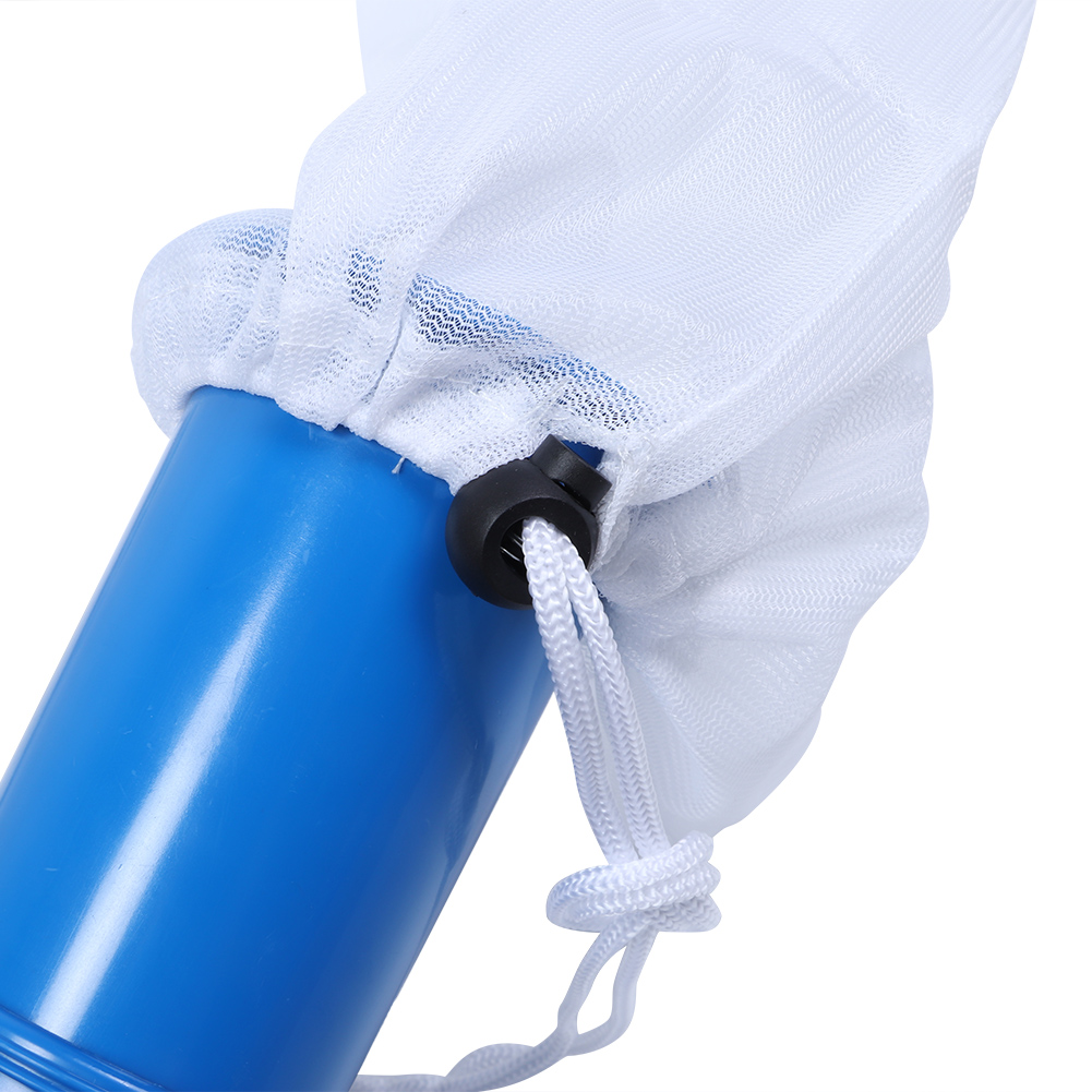 Swimming Pool Cleaning Kit with Telescoping Pole – Mesh Skimmer and Accessories for Pool Care