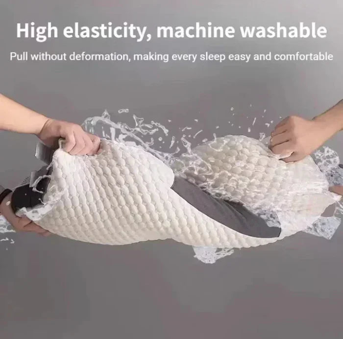 Ergonomic Memory Foam Pillow For Relaxation & Neck Support