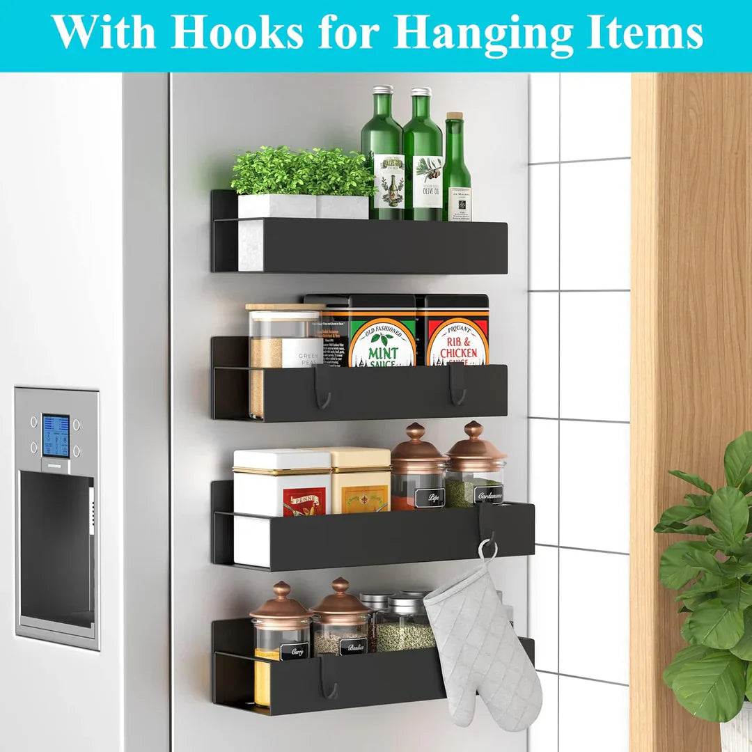 Magnetic Kitchen Storage Rack Set