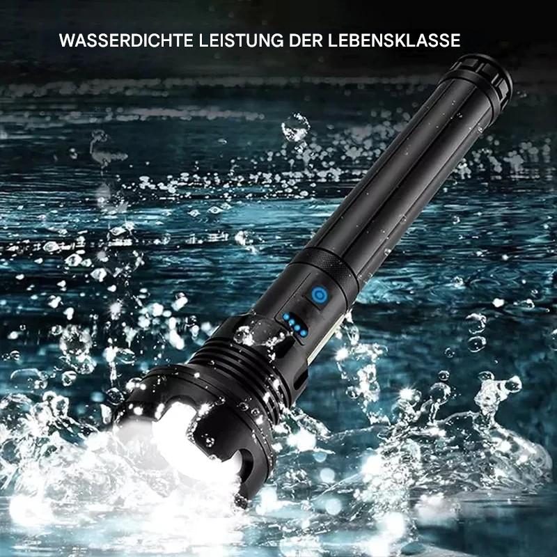 Tactical LED Flashlight with Power Bank