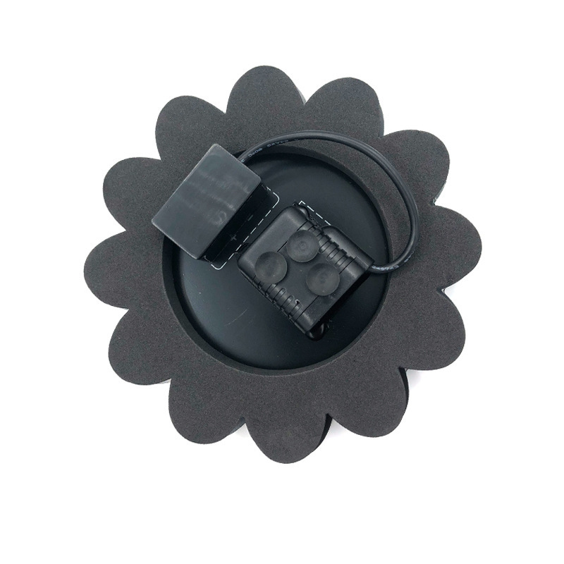 Solar-Powered Garden Fountain – Flower-Shaped Water Feature for Ponds and Pools