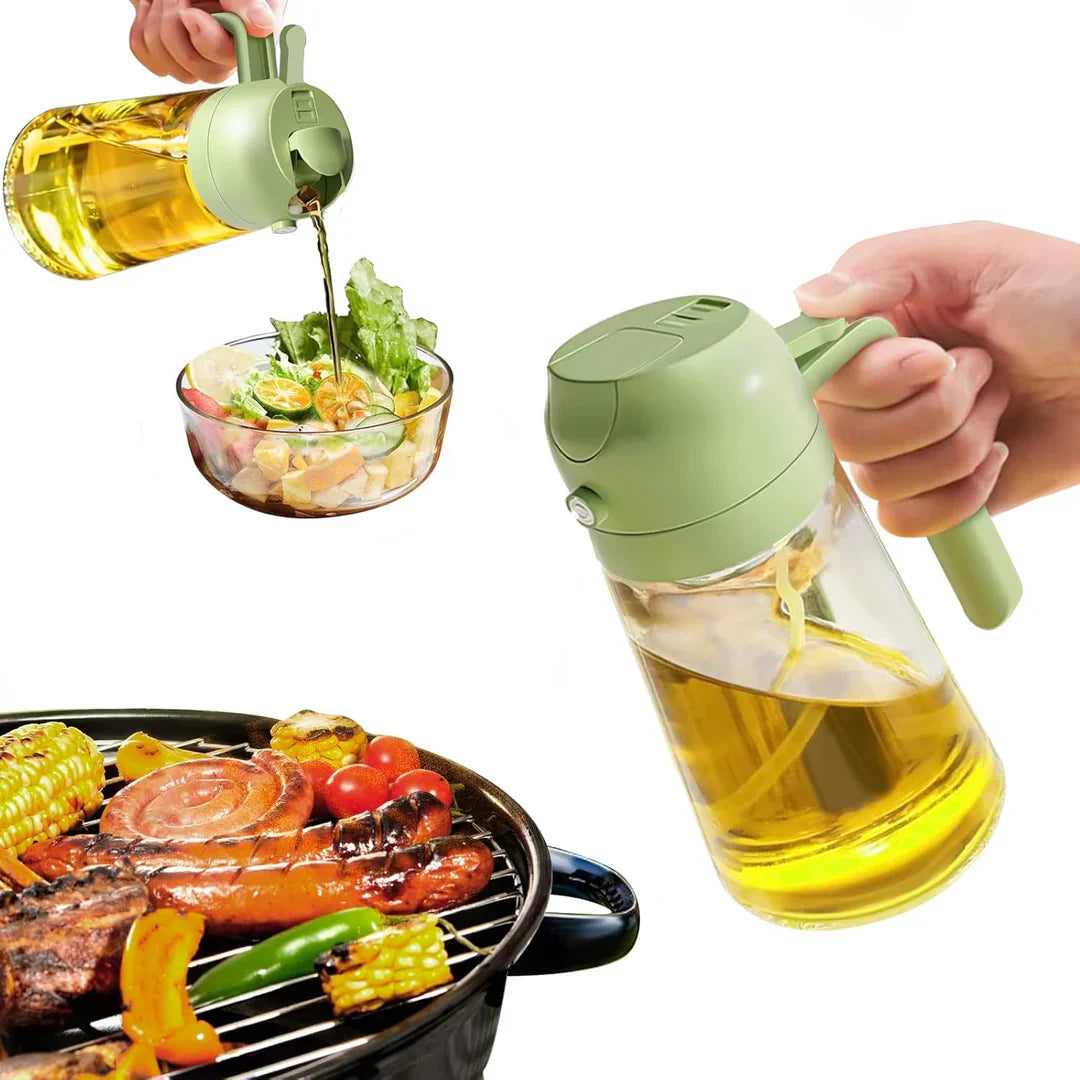 Premium 2-in-1 Oil Spray Bottle