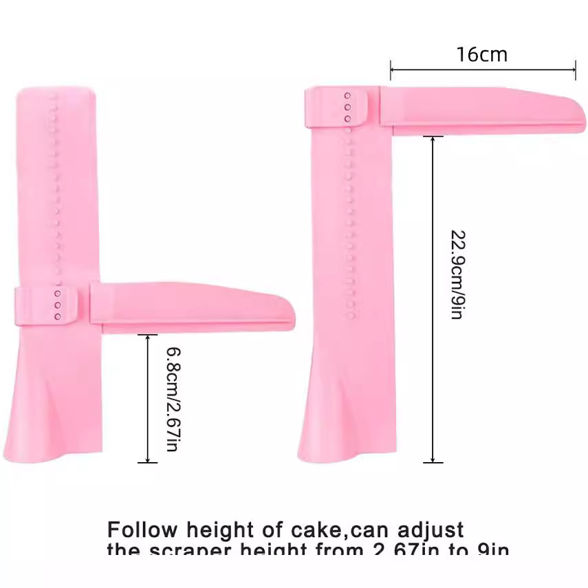 Professional Cake Icing Smoothing Tool For Perfect Cake Decoration