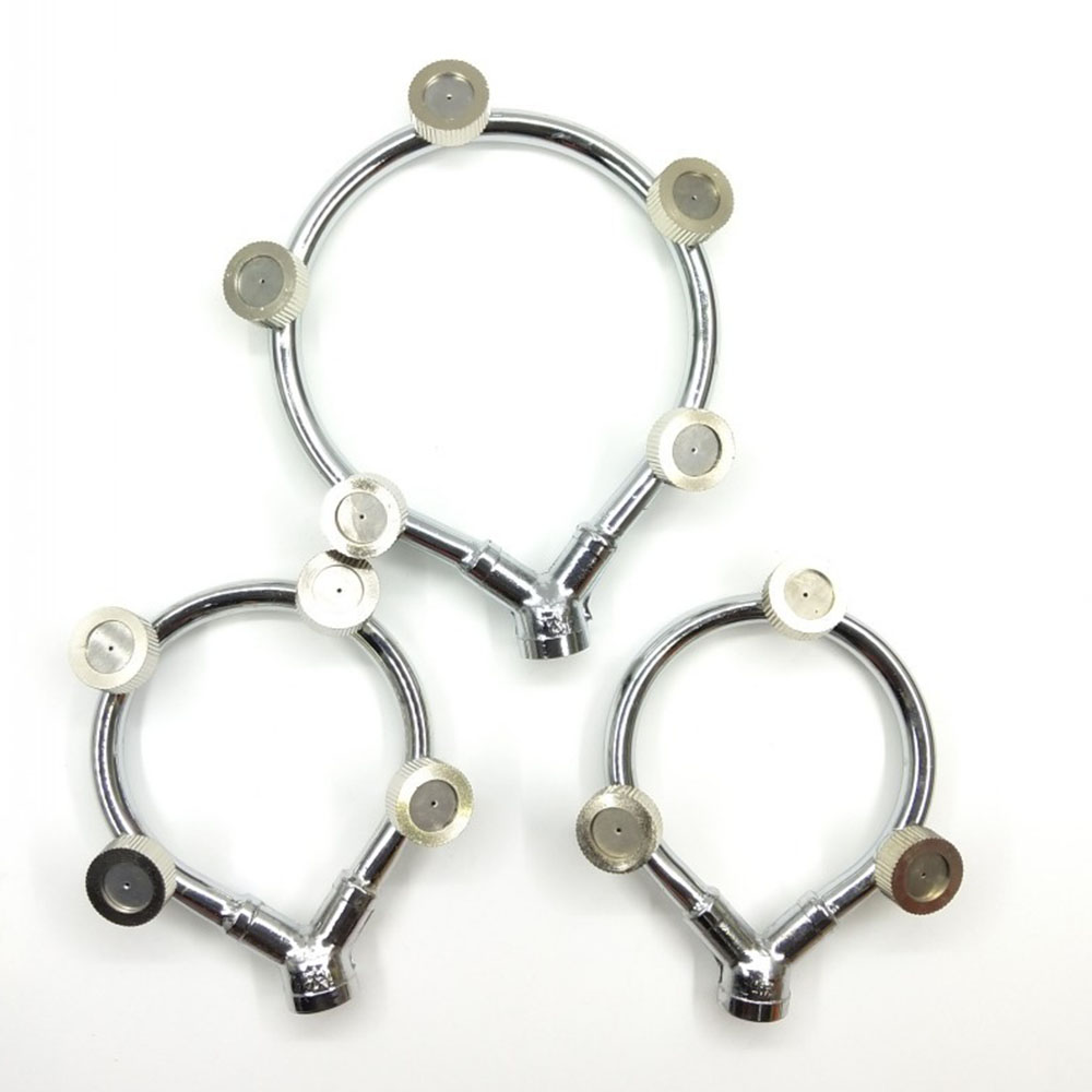 High-Pressure Stainless Steel Multi-Nozzle Sprayer - Efficient Garden Irrigation Attachment