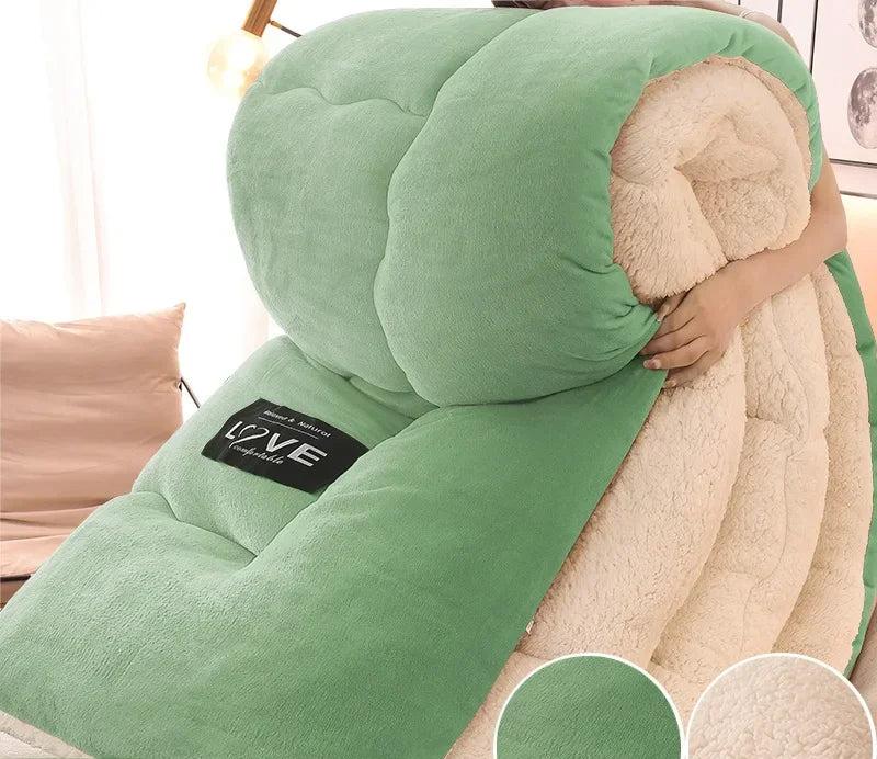 Luxury Double-Layer Flannel Fleece Winter Blanket