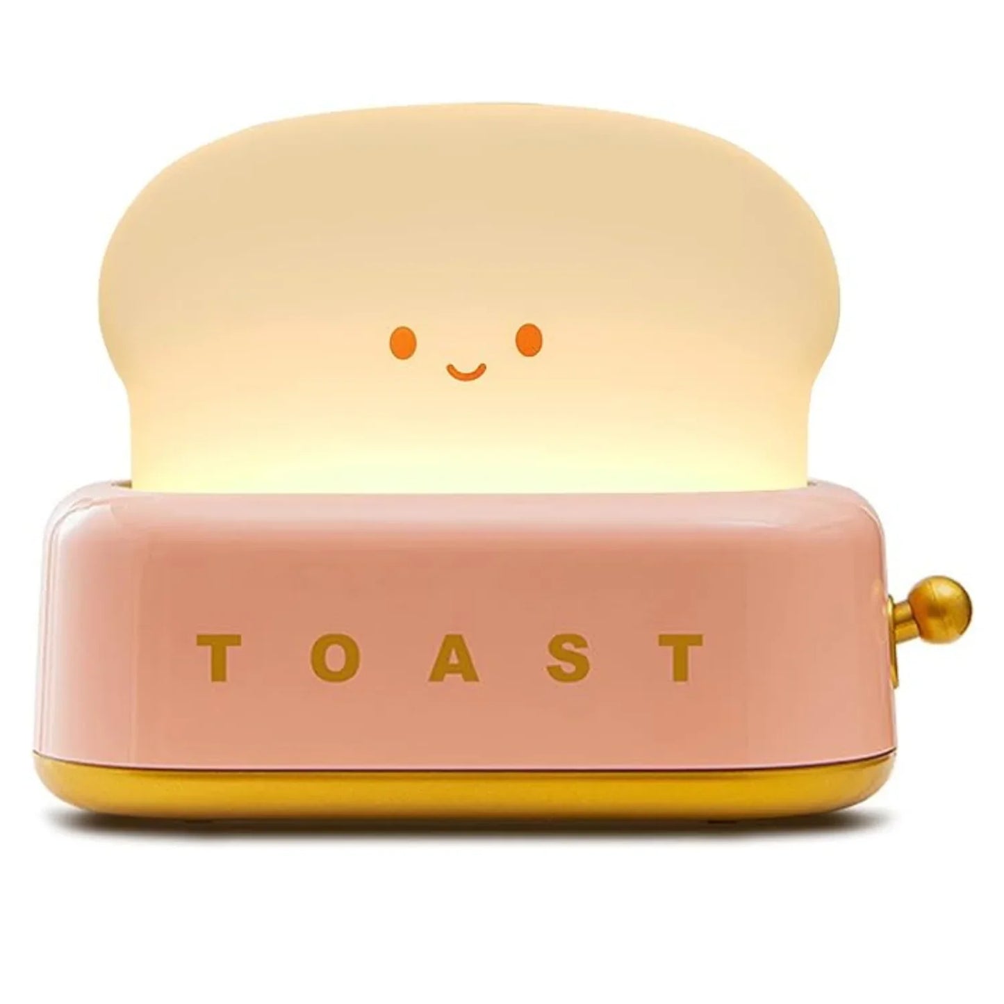 Cozy Glow - Kawaii Toast LED Night Light For Bedroom Ambience