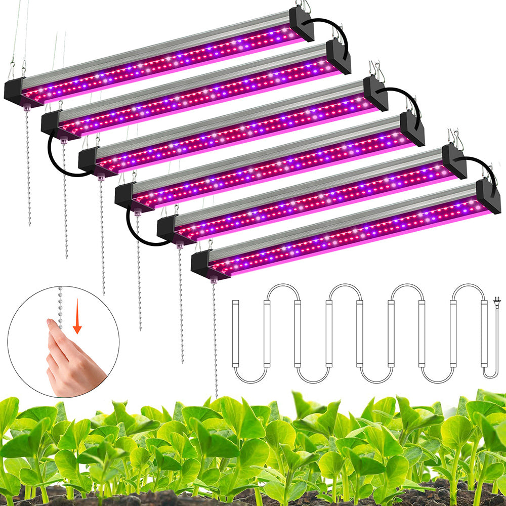 Full Spectrum LED Grow Light with Adjustable Pull Switch – Ideal for Promoting Plant Growth
