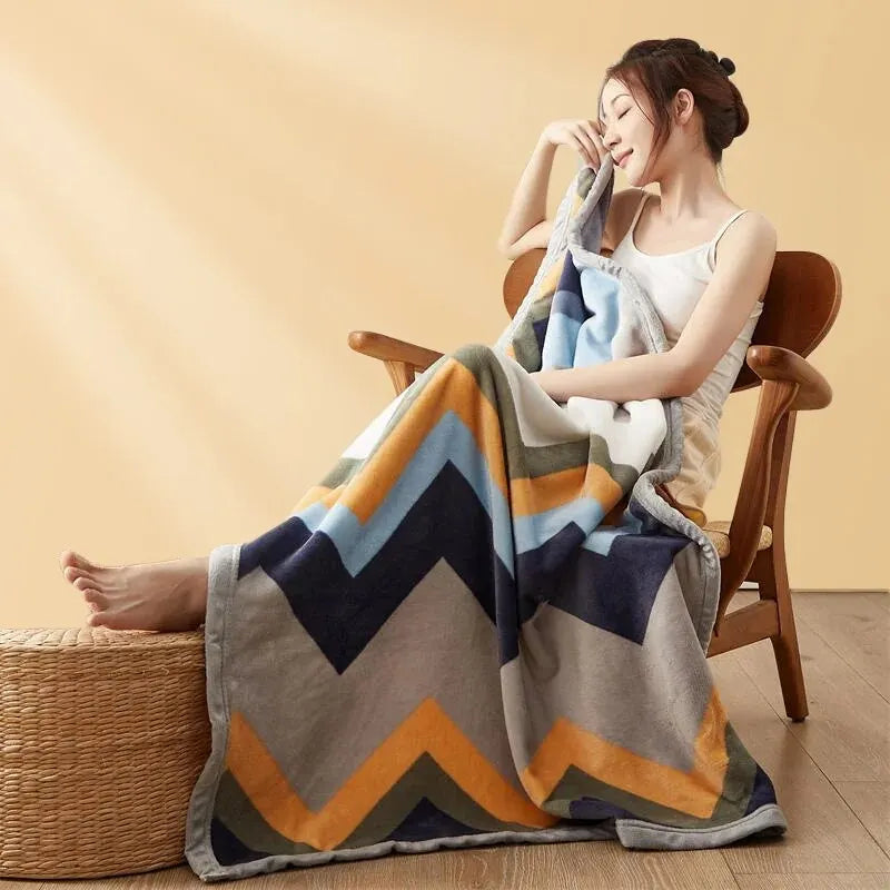 Plush Flannel Comfort Blanket
