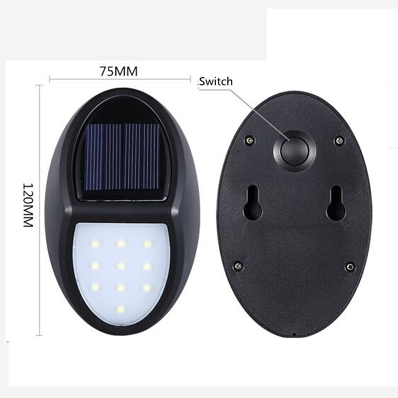 Energy-Saving Solar LED Wall Light with Motion Sensor – Weatherproof Outdoor Lighting