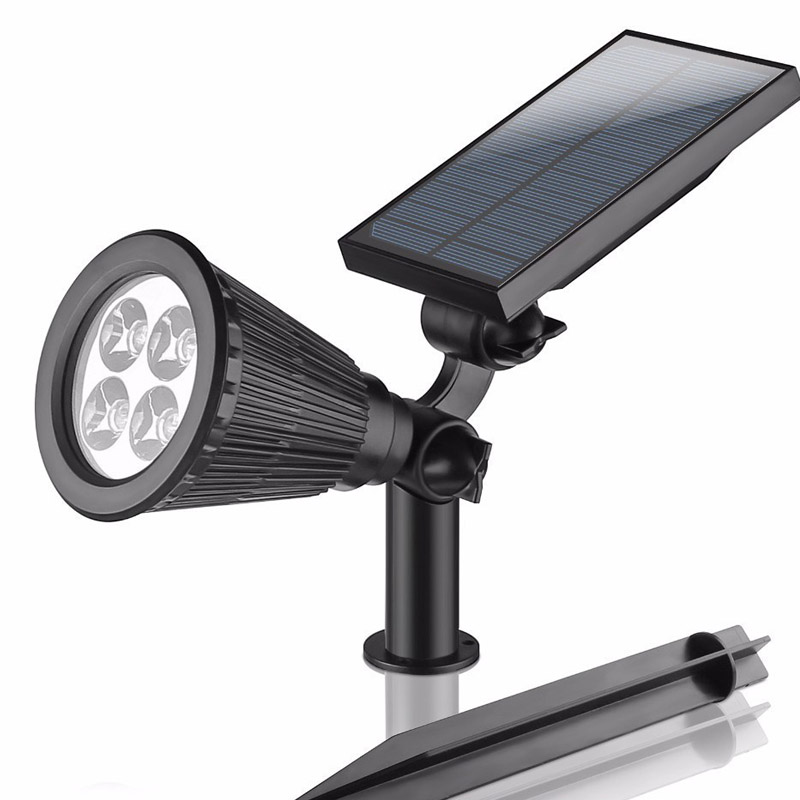 Outdoor Solar Spotlights – LED Landscape Lighting for Gardens and Patios