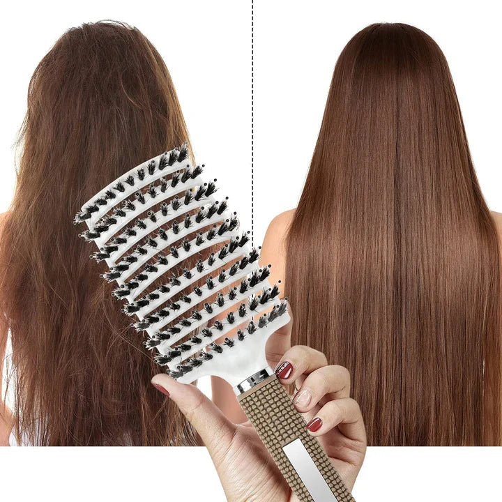 Smooth Glide Detangling Brush | Effortless Knots & Tangle Removal