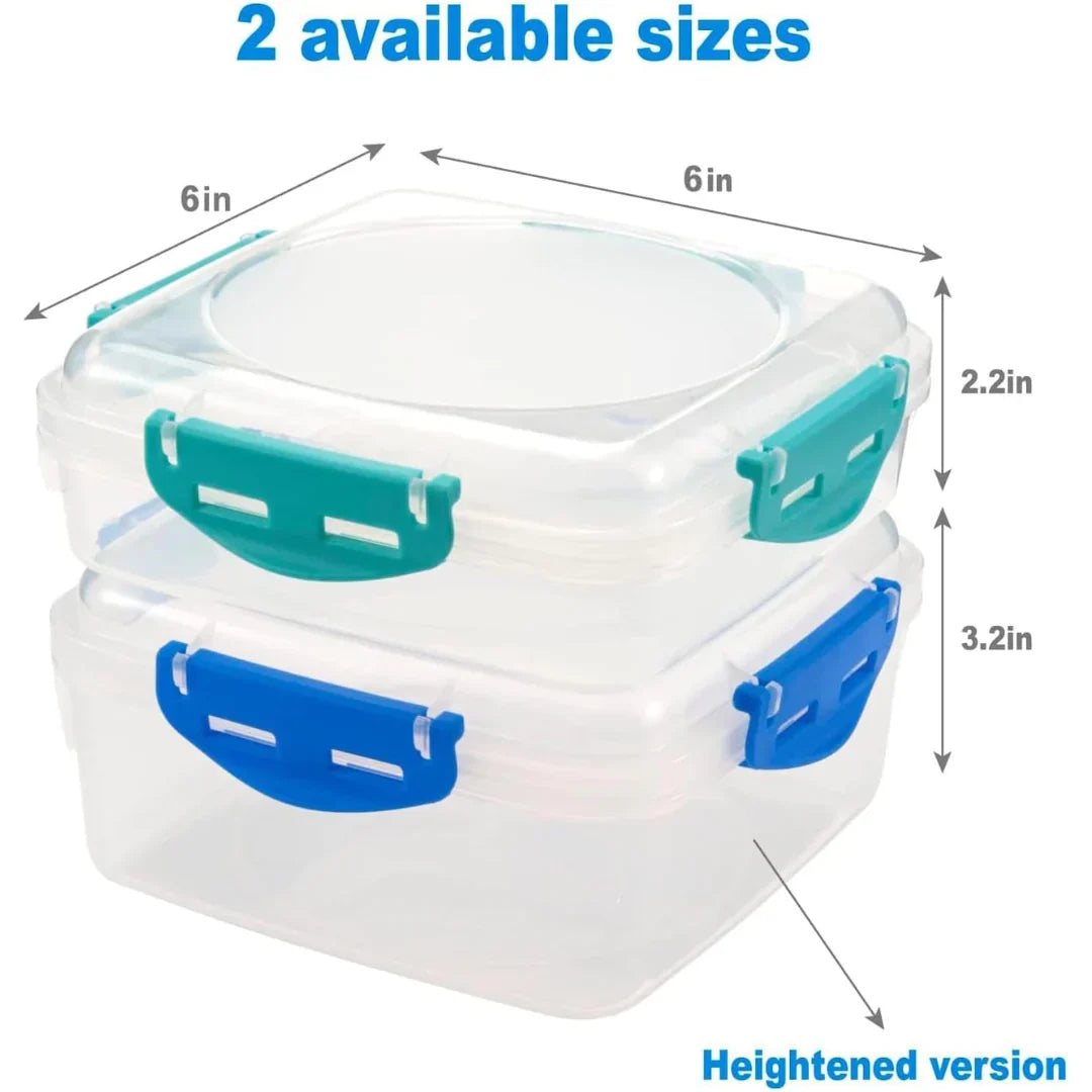 Leak-proof Food Storage Containers (Set of 4)