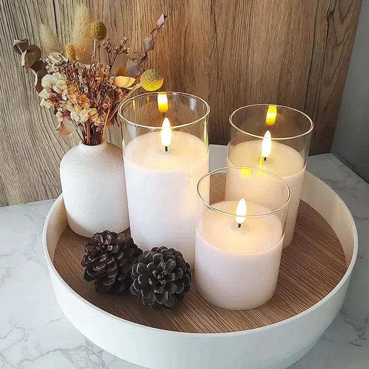 Flameless LED Candle Set
