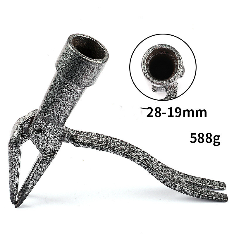 4-Claw Weed Puller - Durable Iron Garden Tool for Efficient Root Removal