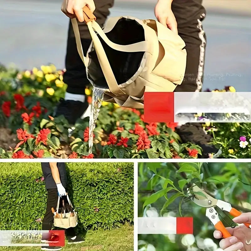10-Piece Gardening Kit with Storage Bag – Complete Tool Set for Yard Maintenance