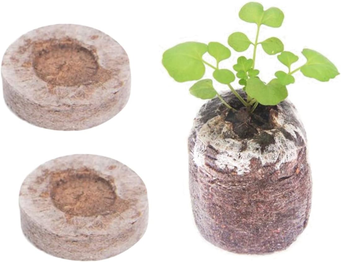 Coconut Coir Peat Pellets – Seed Starting Pods for Easy Plant Germination