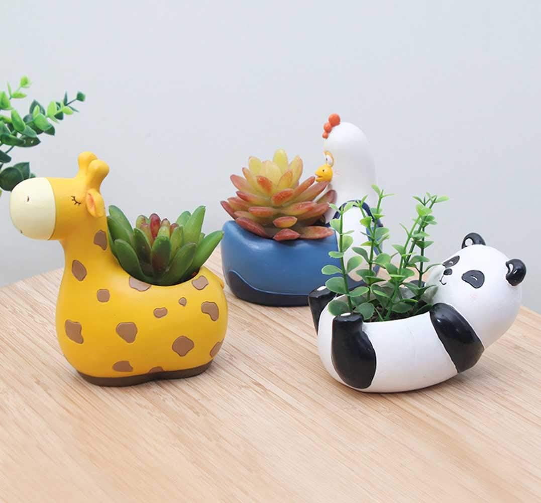 Animal-Shaped Planters – Unique Animal Designs for Succulents and Cactus Display