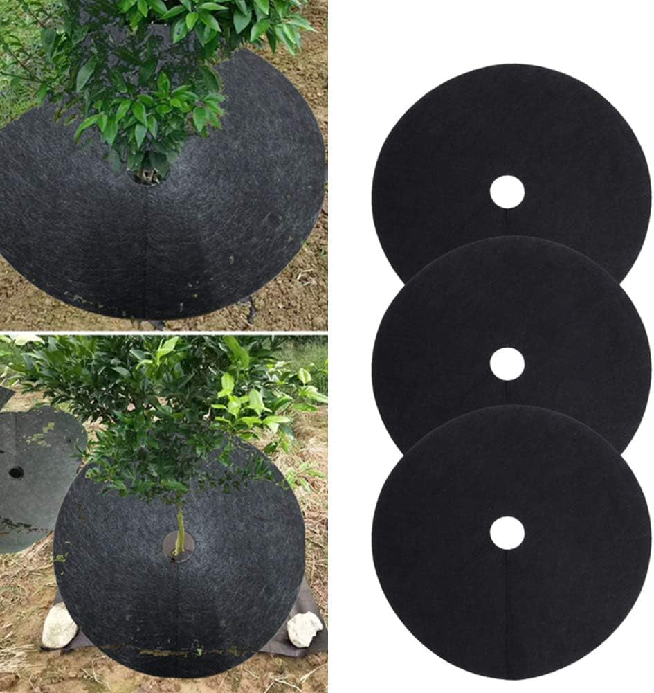 Tree Root Protection Mat – Breathable Weed Barrier Fleece for Garden and Plants