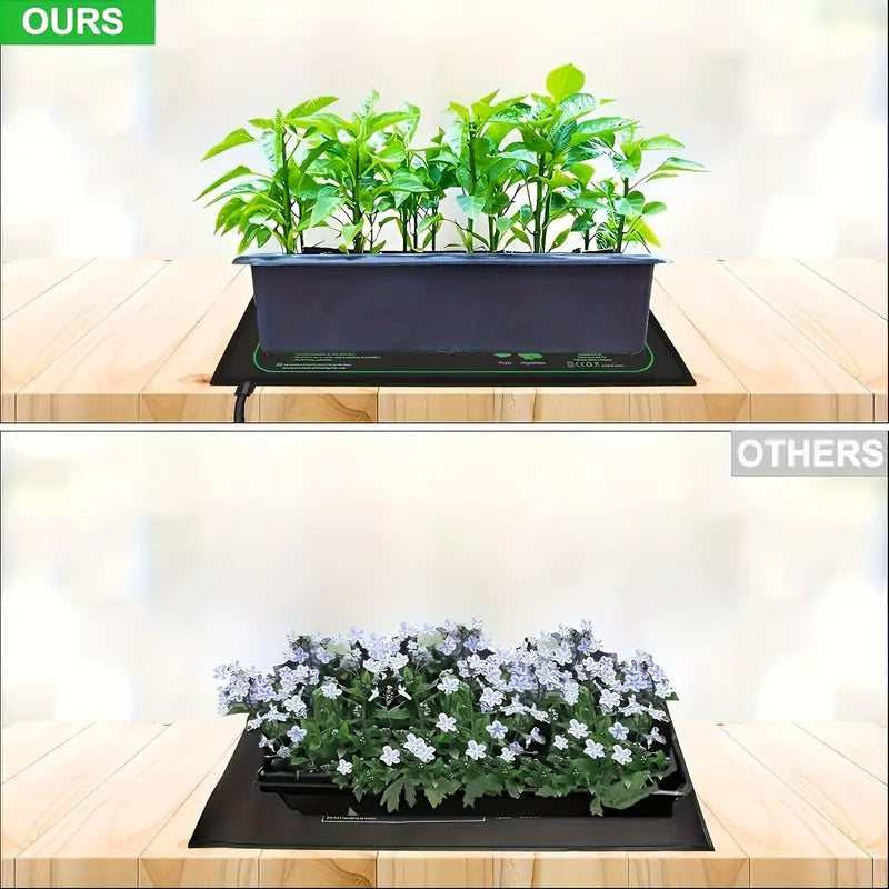 Plant Seedling Heat Mat - Temperature Regulator for Faster Germination and Growth