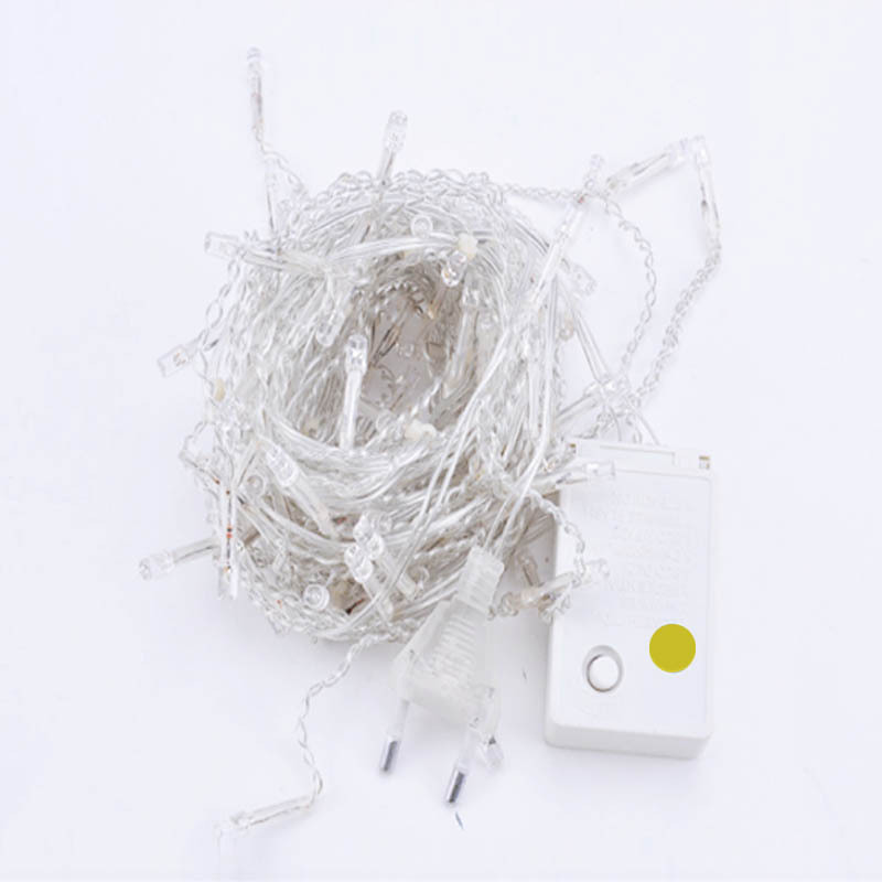 LED Starry Sky Icicle Lights – Decorative Fairy Light Curtains for Christmas and Outdoor Spaces