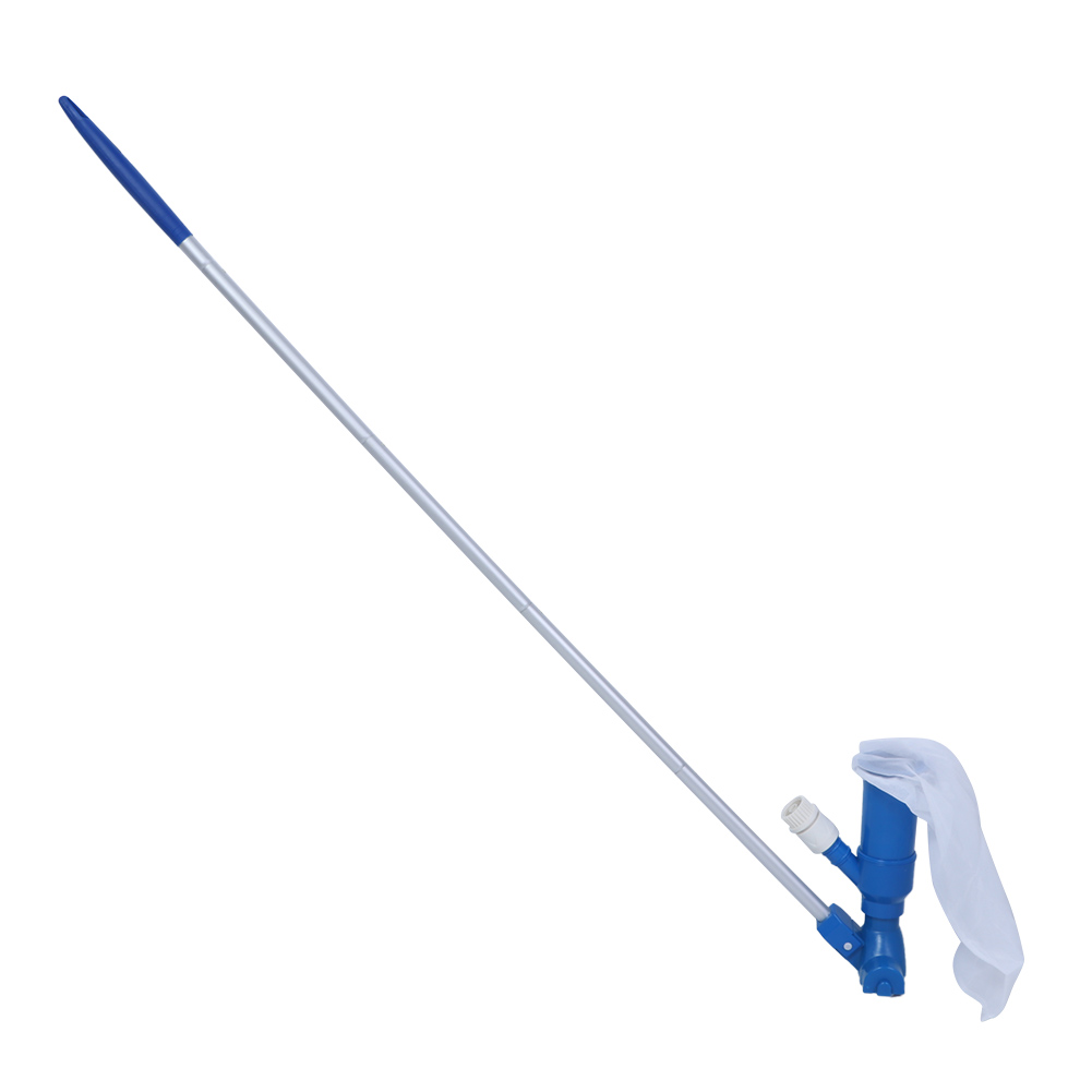 Swimming Pool Cleaning Kit with Telescoping Pole – Mesh Skimmer and Accessories for Pool Care