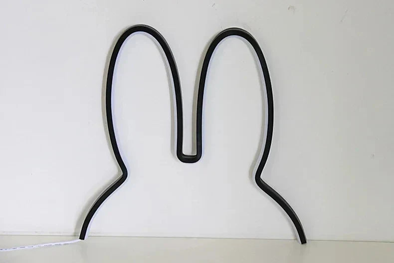 USB Rechargeable Bunny LED Night Light with Color Changing Mode