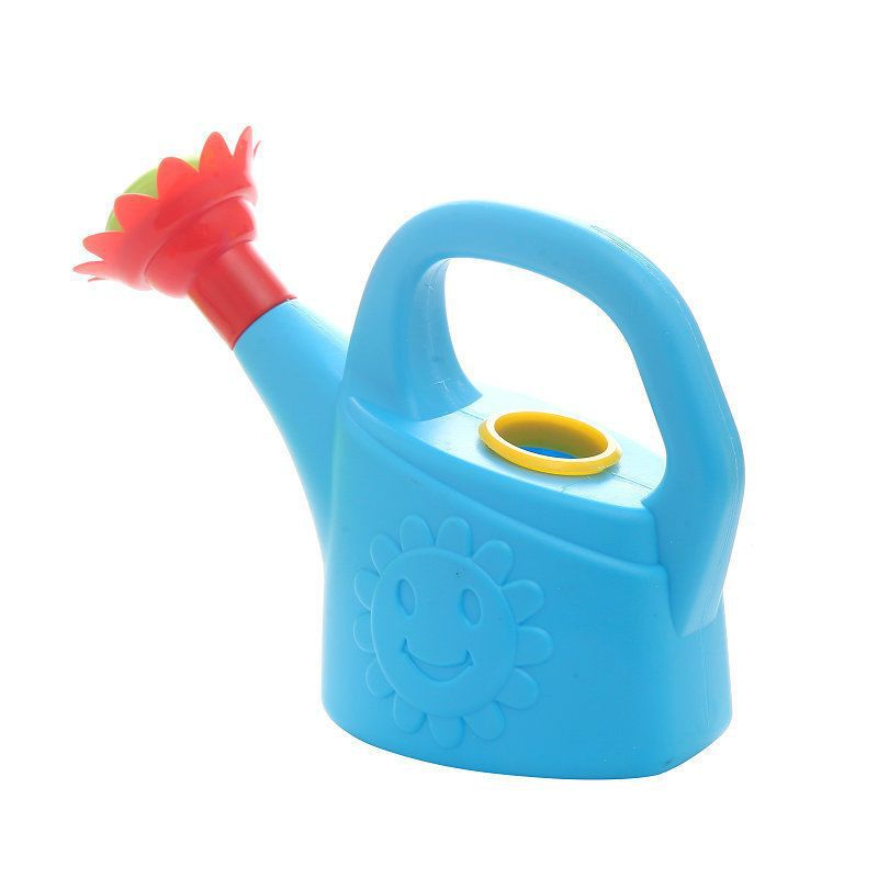 Kids Watering Can with Flower Spout – Colourful Plastic Gardening Tool for Young Gardeners