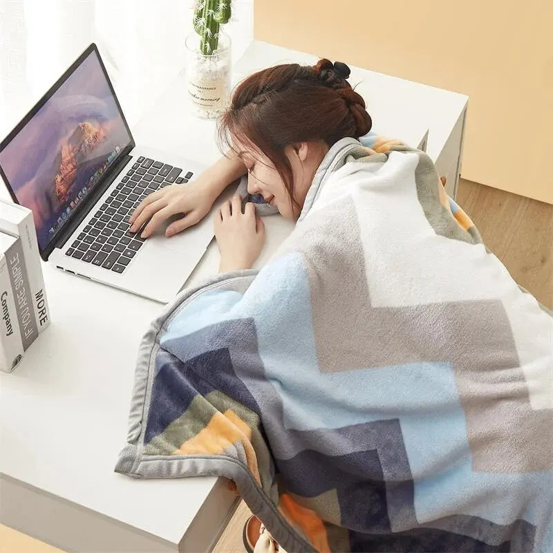 Plush Flannel Comfort Blanket