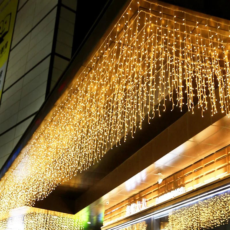 Enchanting LED Icicle String Lights