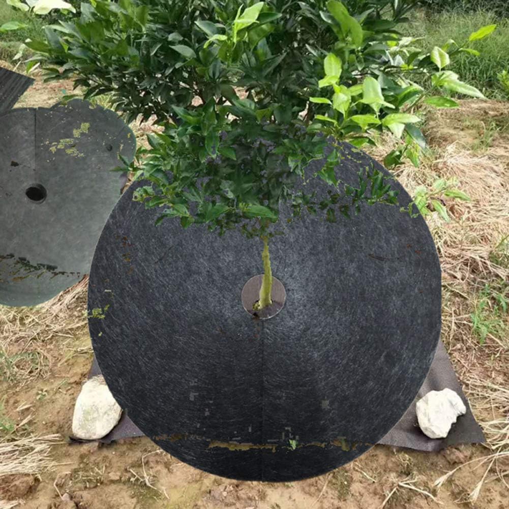 Tree Root Protection Mat – Breathable Weed Barrier Fleece for Garden and Plants