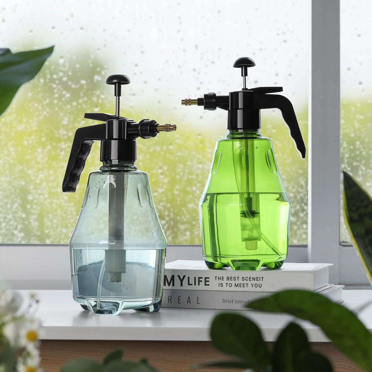 Manual Pressure Pump Spray Bottle - Efficient Sprayer for Garden and Plant Care
