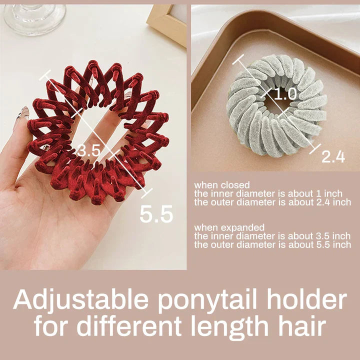 Chic Velvet Hair Clips – Set of 3