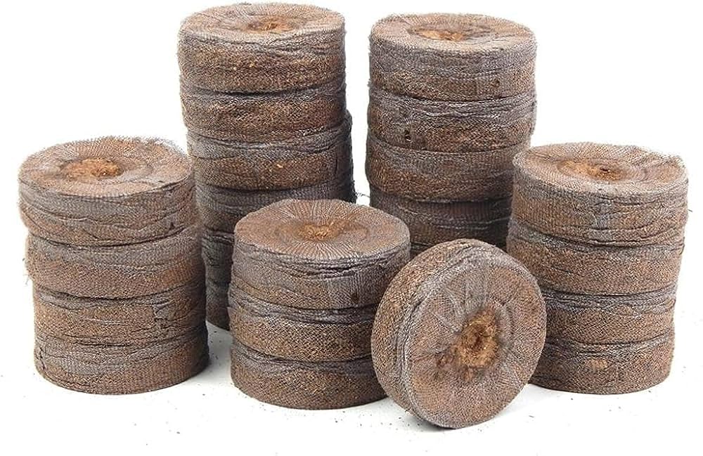 Coconut Coir Peat Pellets – Seed Starting Pods for Easy Plant Germination