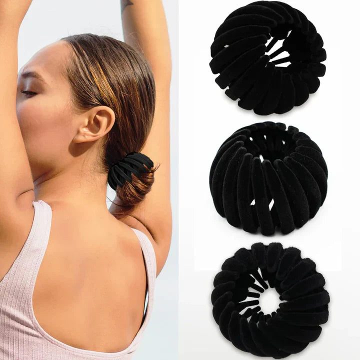 Chic Velvet Hair Clips – Set of 3