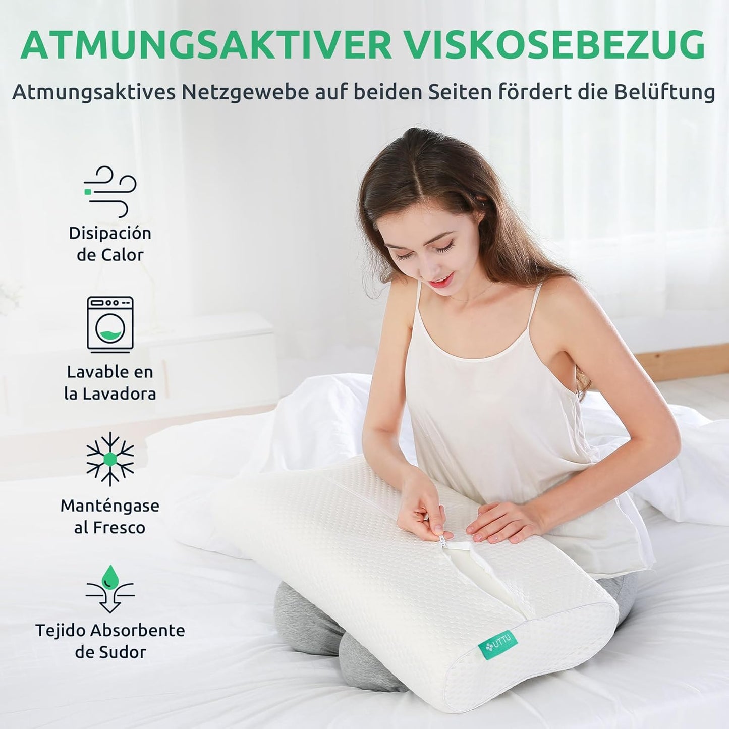 Ergonomic Memory Foam Neck Pillow for Optimal Support