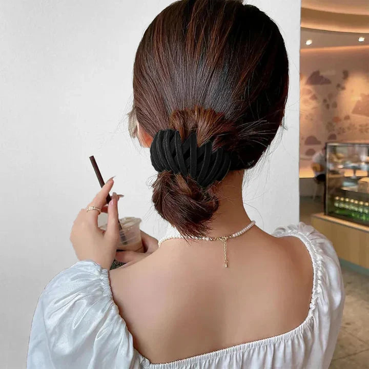 Chic Velvet Hair Clips – Set of 3