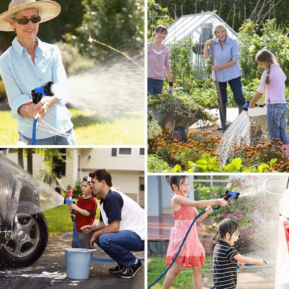 Telescoping High-Pressure Garden Hose – Flexible Irrigation Watering Tube