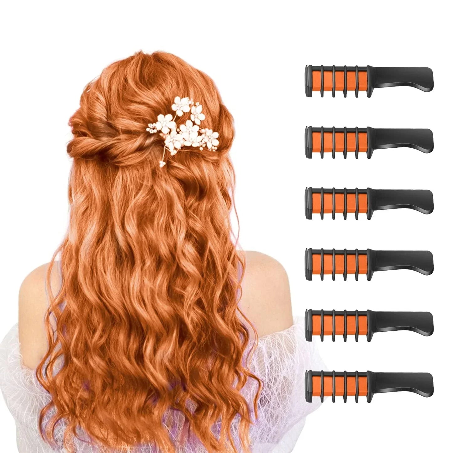 Temporary Hair Chalk Stick | Vibrant & Washable Hair Colors