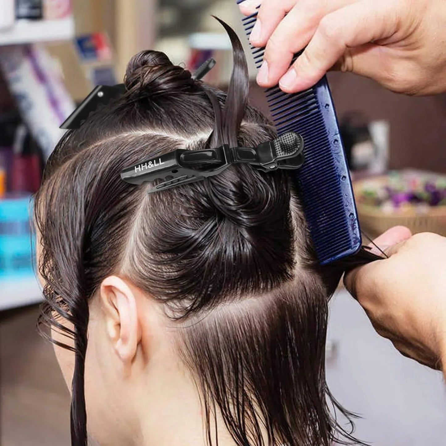 Salon-Grade Hair Sectioning Clips