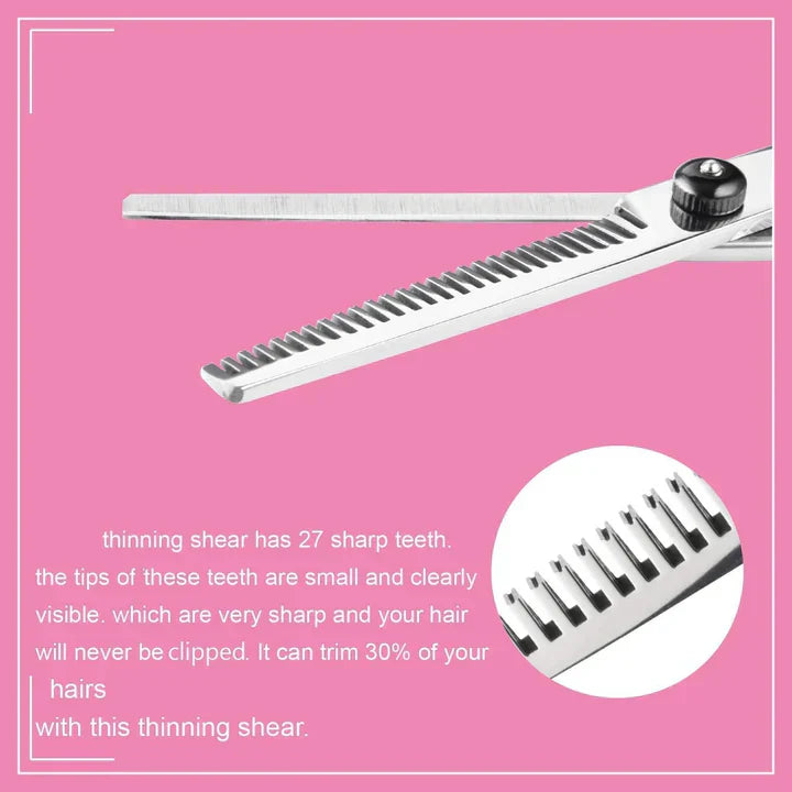 Professional Haircutting Set | Precision Scissors For Styling & Thinning