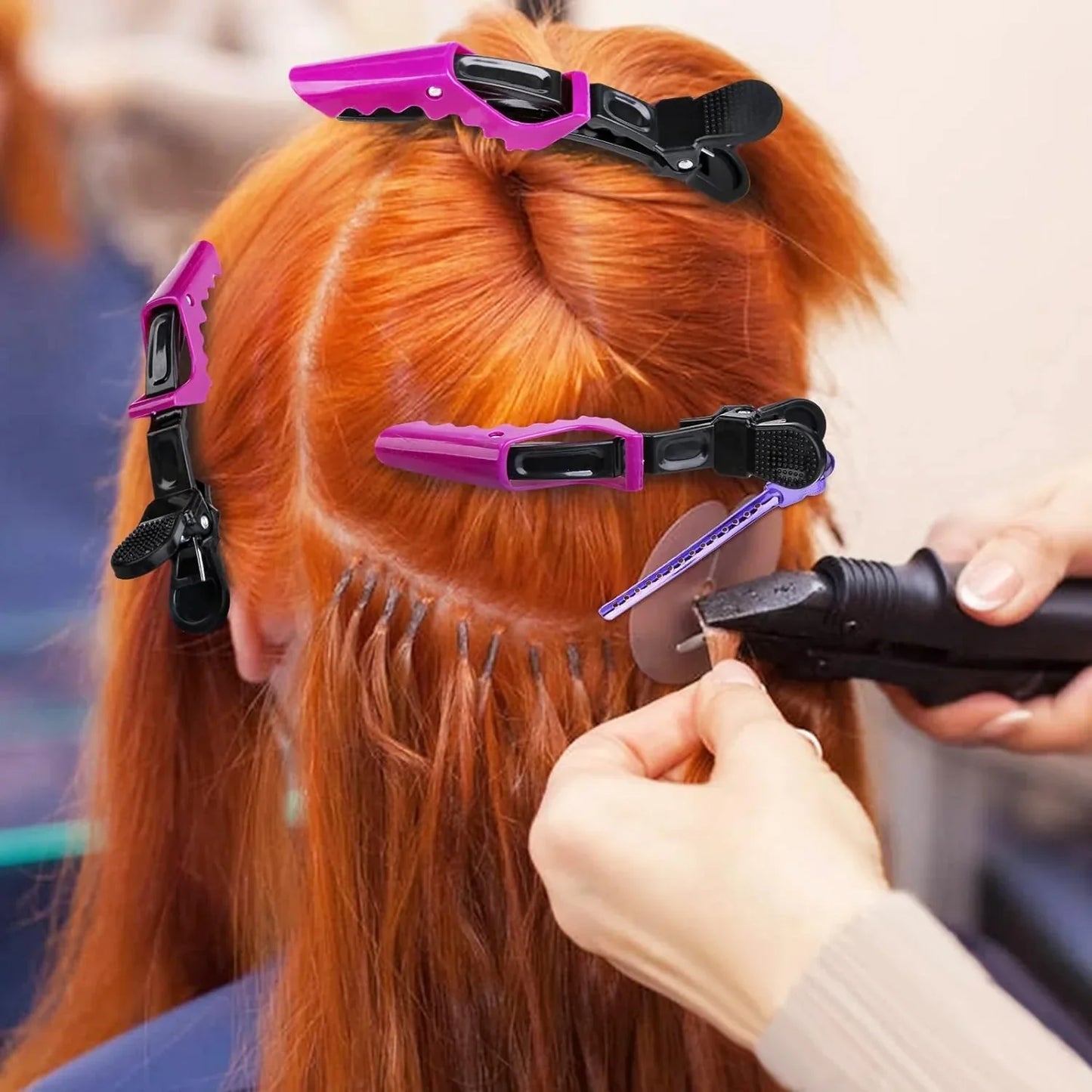 Salon-Grade Hair Sectioning Clips