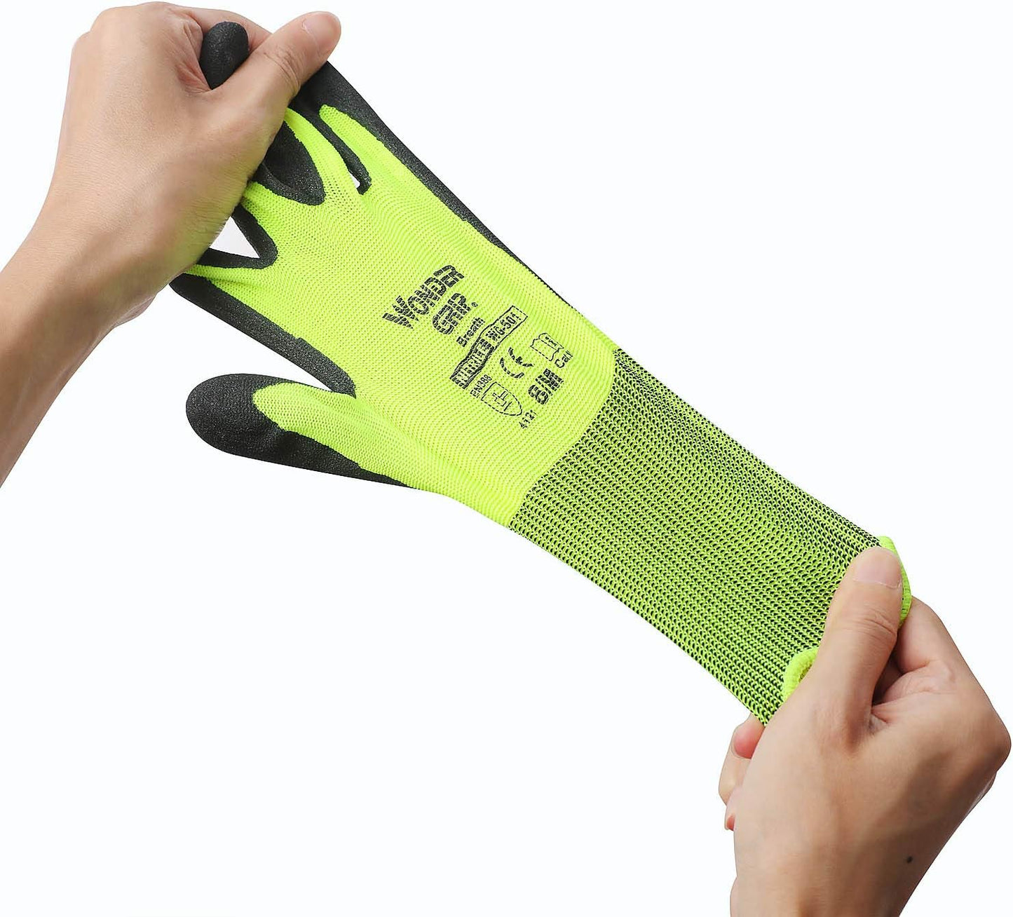 Non-Slip Gardening Gloves with Miracle Grip – Durable Work Gloves for Crafts and Outdoor Tasks