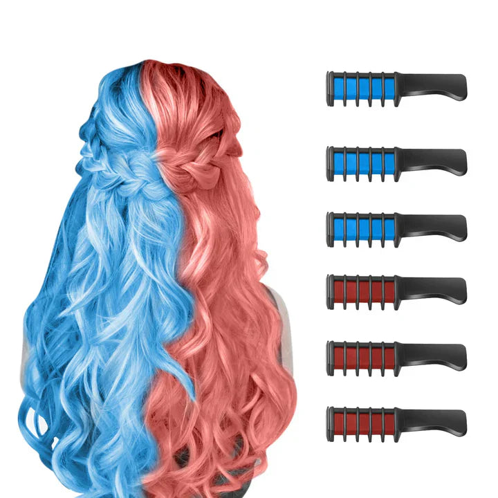 Temporary Hair Chalk Stick | Vibrant & Washable Hair Colors