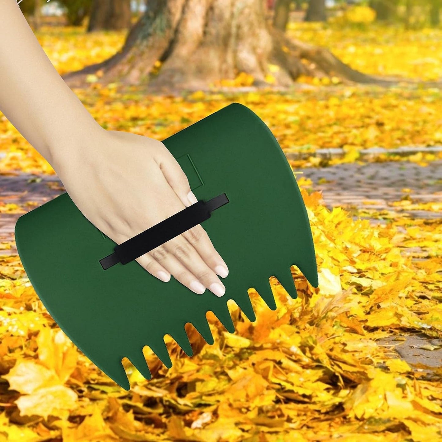 Ergonomic Garden Waste Collectors – Efficient Tool for Grass, Leaves, and Yard Cleanup