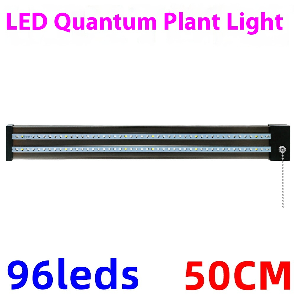 Full Spectrum LED Grow Light with Adjustable Pull Switch – Ideal for Promoting Plant Growth
